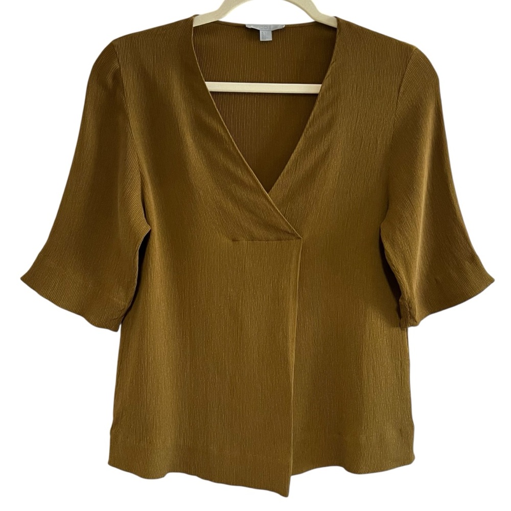 COS Elegant Brown Women's Top Size 4